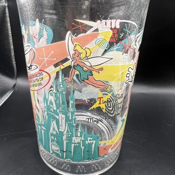 Mcdonalds Disney Glass Vintage 100 Years Mickey Mouse and Friends 16 Oz 2001 - Picture 5 of 10